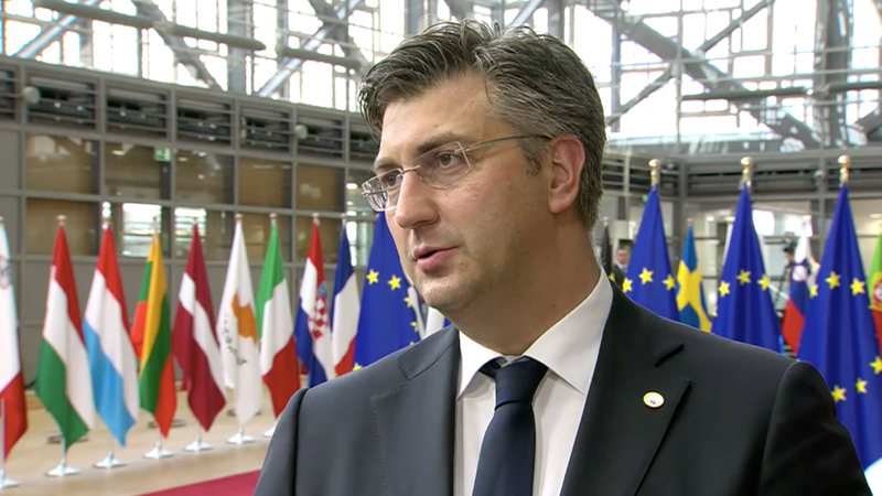 Plenkovic: We don't want any unilateral moves after border arbitration ruling